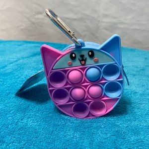 Bubble Pop Pop Mini Zip Purse